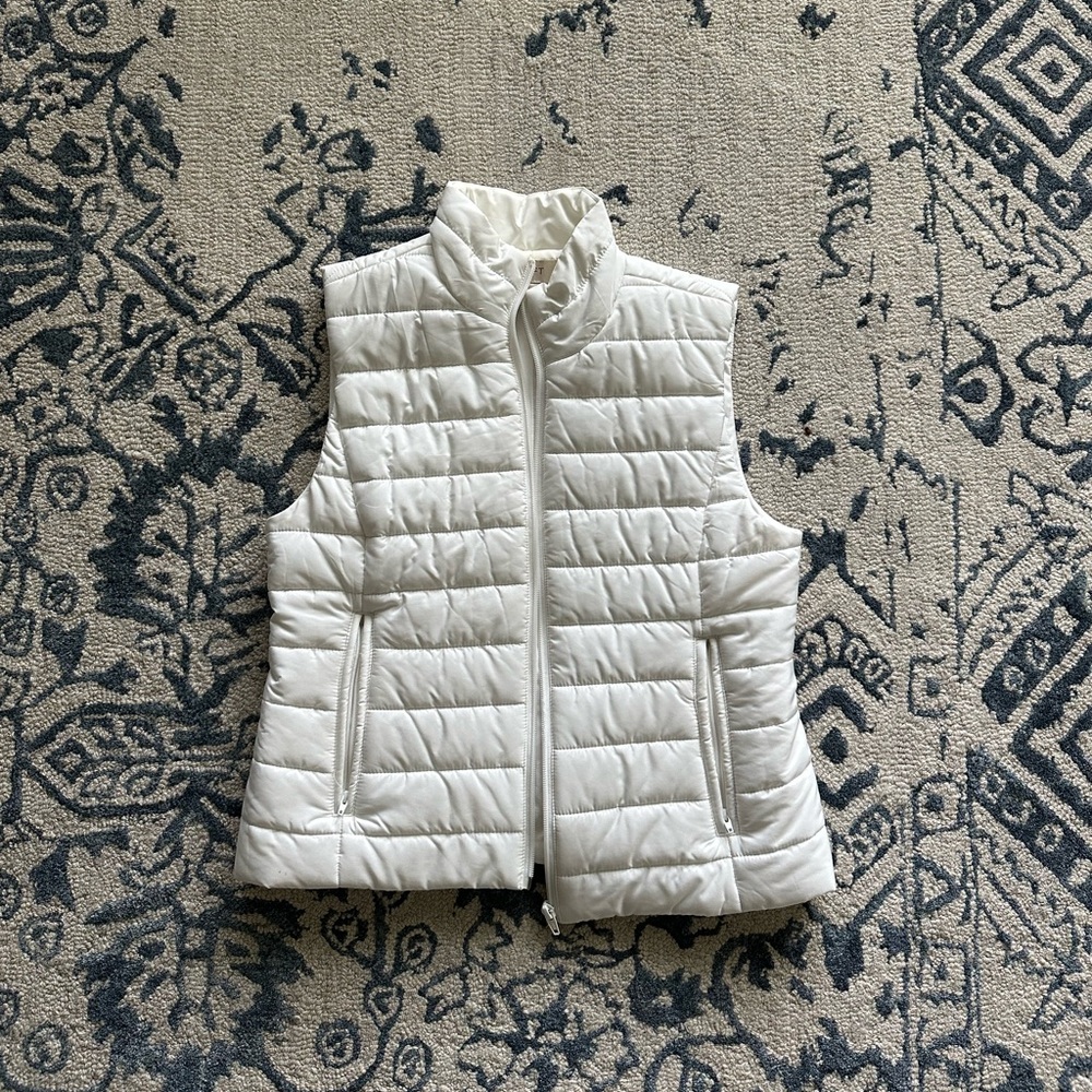 Loft White Vest